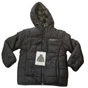 Eddie Bauer | kids Winter Jacket | Reversible | Deer Harbor